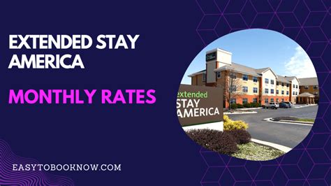 Extended Stay America Premier Suites and Extended Stay America Suites Open 24 hours a day, seven days a week. . Extended stay america monthly rates